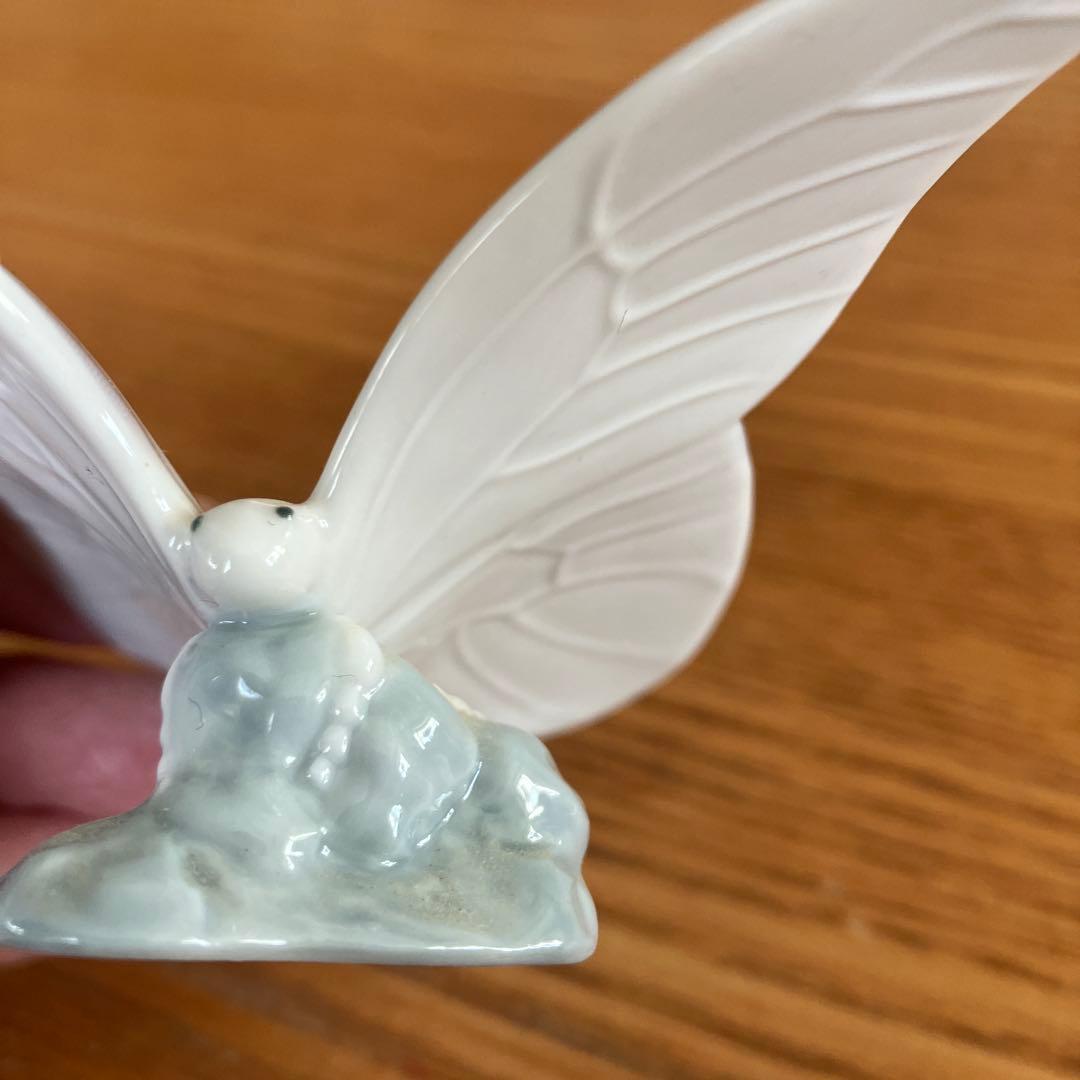 美品　リヤドロ　NAO 蝶