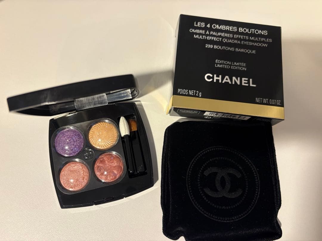 CHANEL アイシャドウ レキャトルオンブルブトン 239