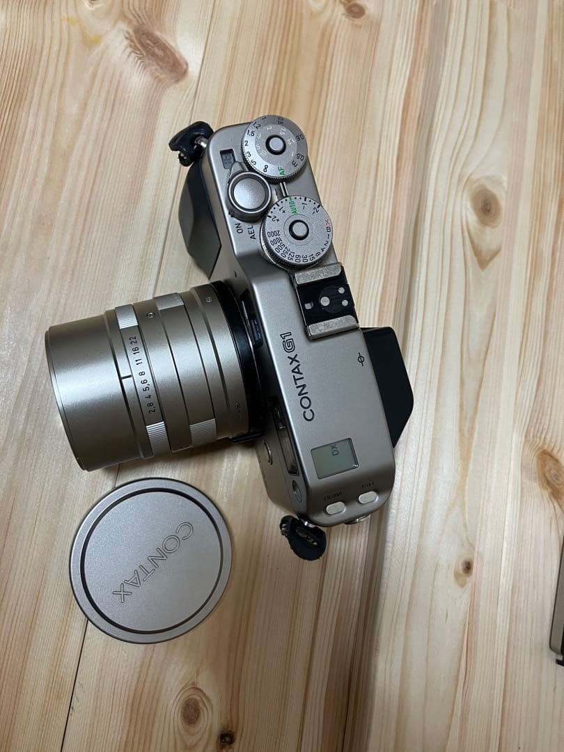 CONTAX G1フィルムカメラ　レンズ　フラッシュセット