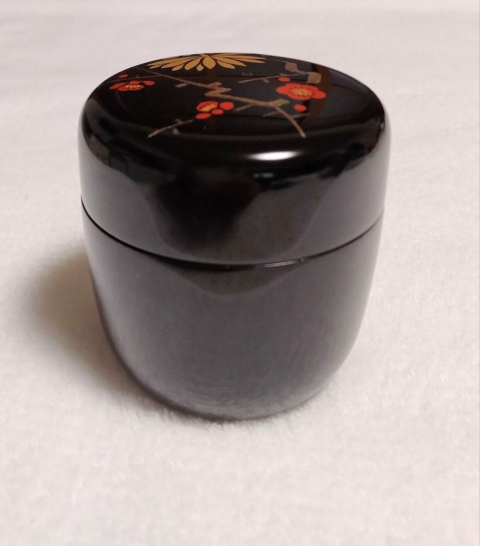 茶道具　加藤 一衛作 　蒔絵　棗 　茶杓　漆