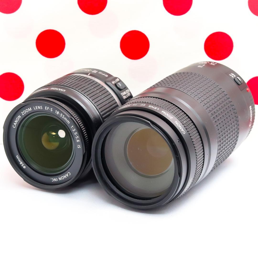 Canon kiss x3❤ダブルレンズ❤スマホ転送OK❤初心者おススメ