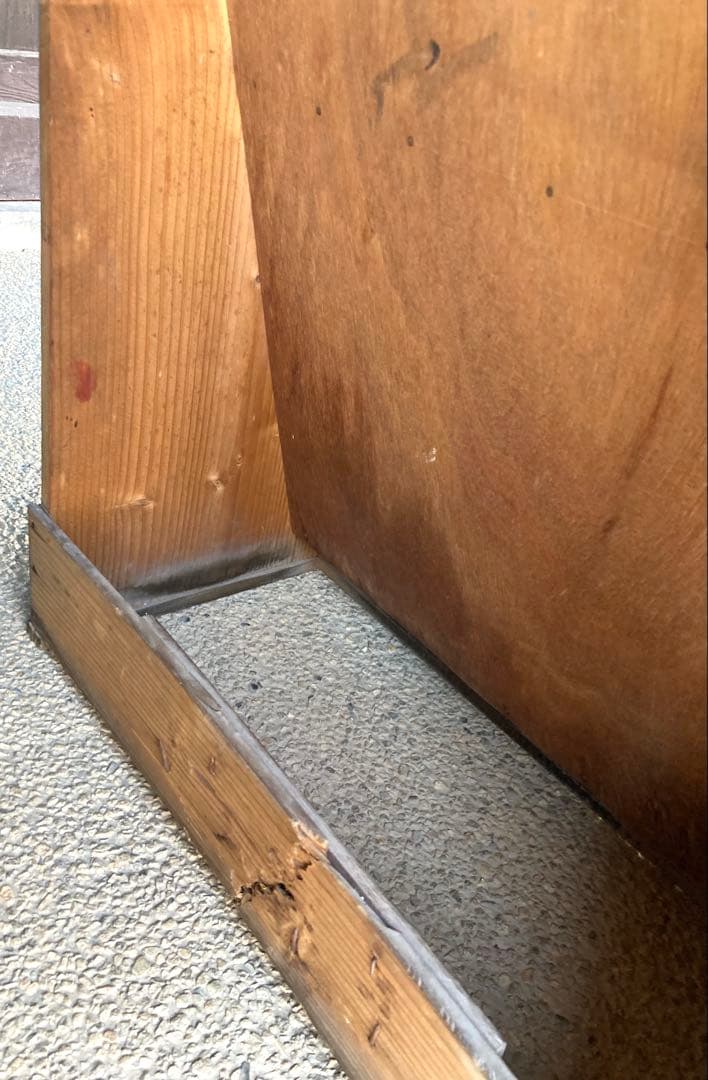 古道具　骨董　昭和レトロ　木製　 筆ケース