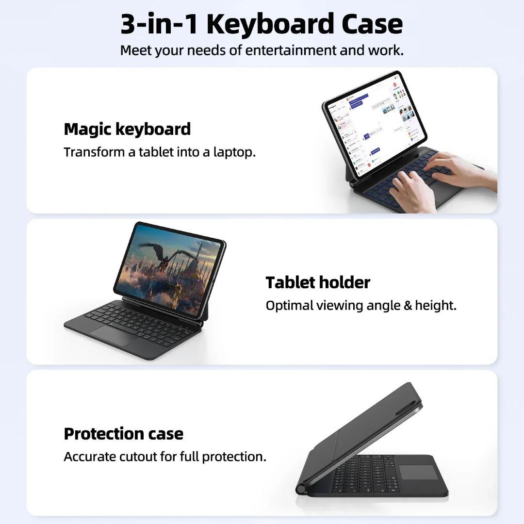 iPad Air13“ & Pro12.9”用Magicキーボード