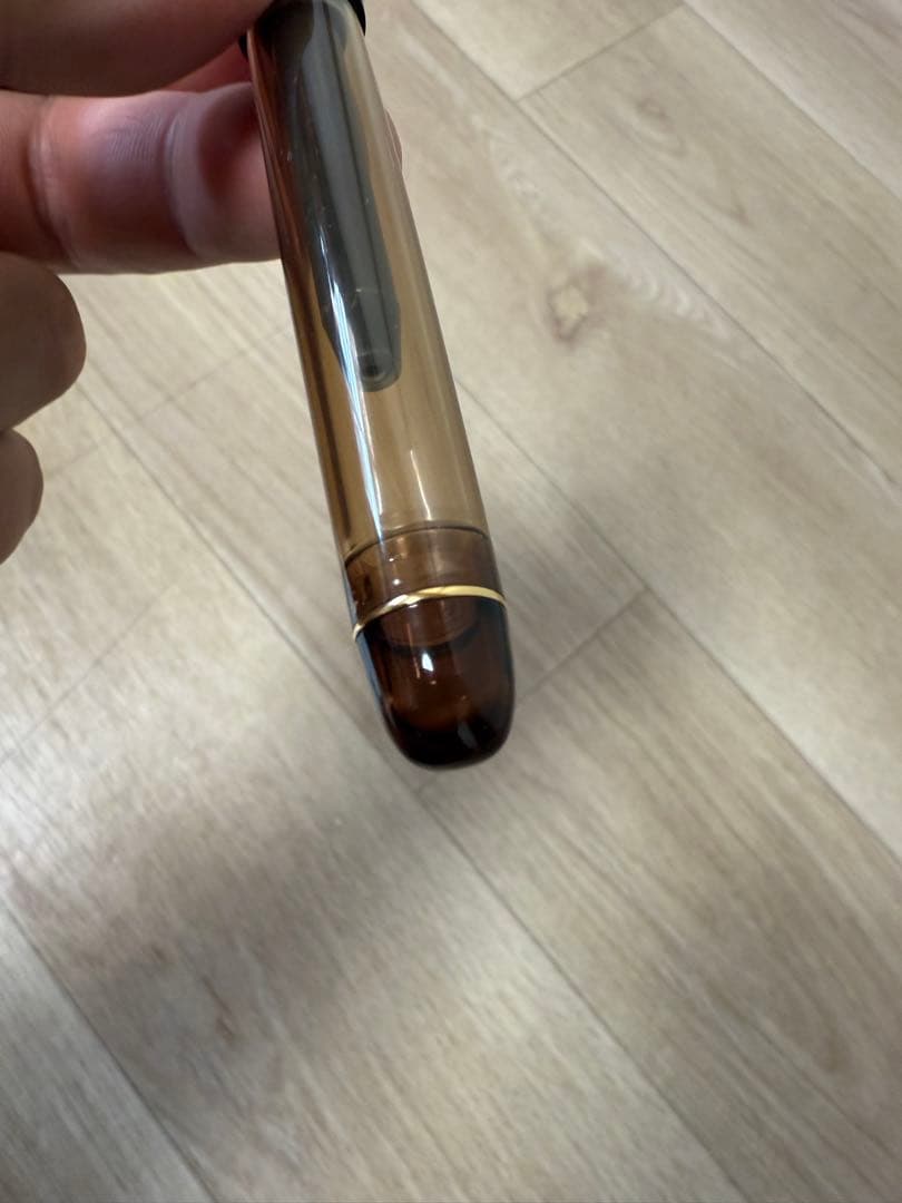 パイロットカスタム 74 PILOT CUSTOM 74 万年筆 クリアブラウン