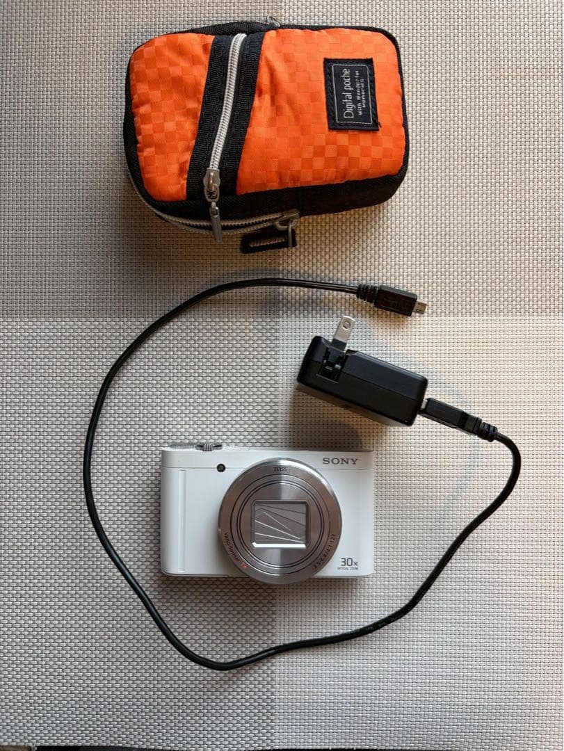 【美品】SONY デジカメ Cyber-shot DSC-WX500 ホワイト