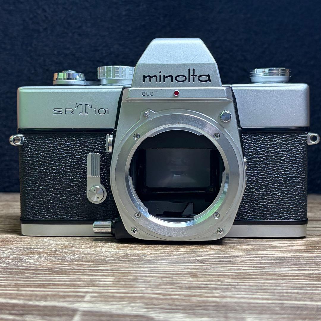 動作確認済 MINOLTA SRT101 + ROKKOR 55mm F1.8