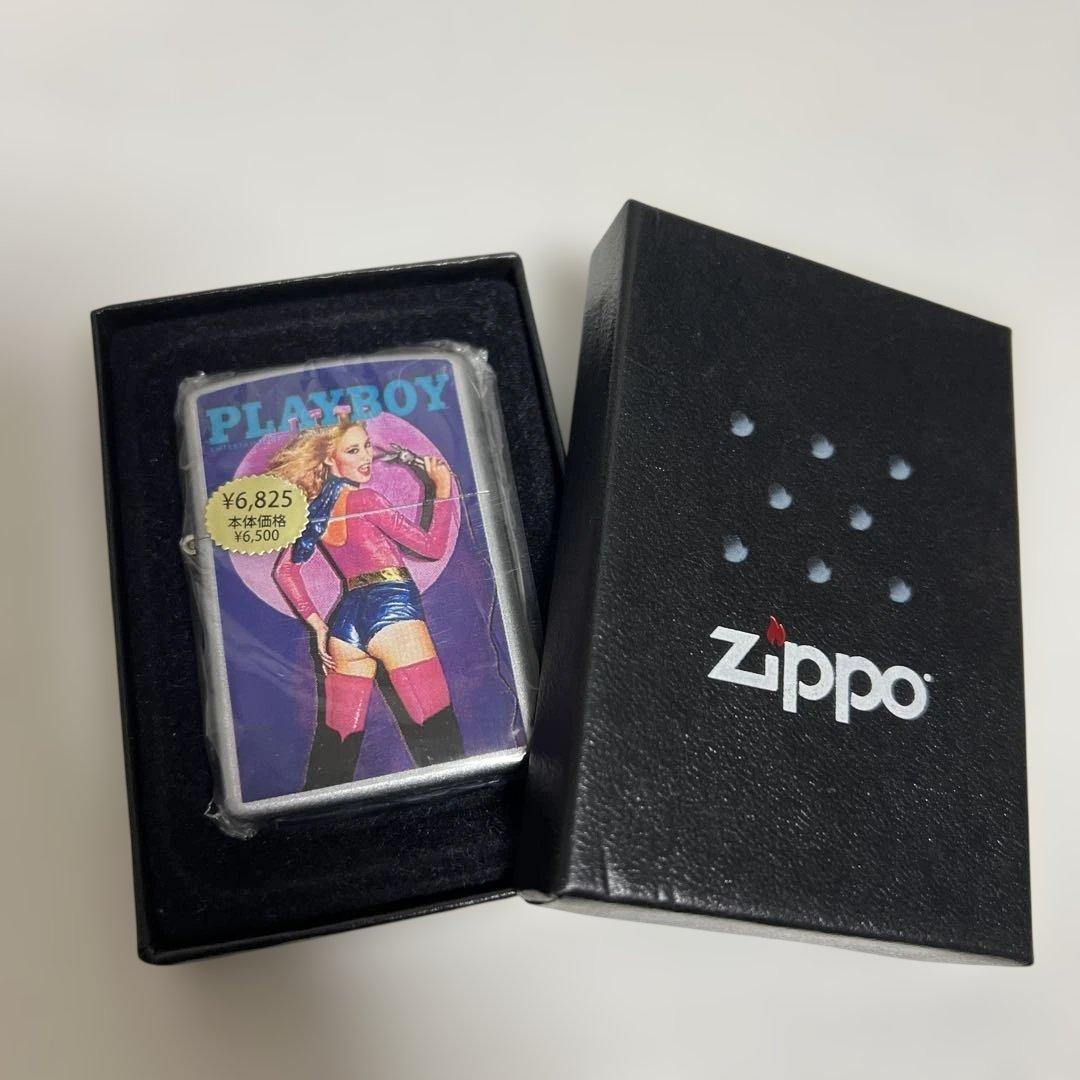 【未使用】ZIPPO PLAYBOY 2003年製 プレイボーイ ジッポー 箱付