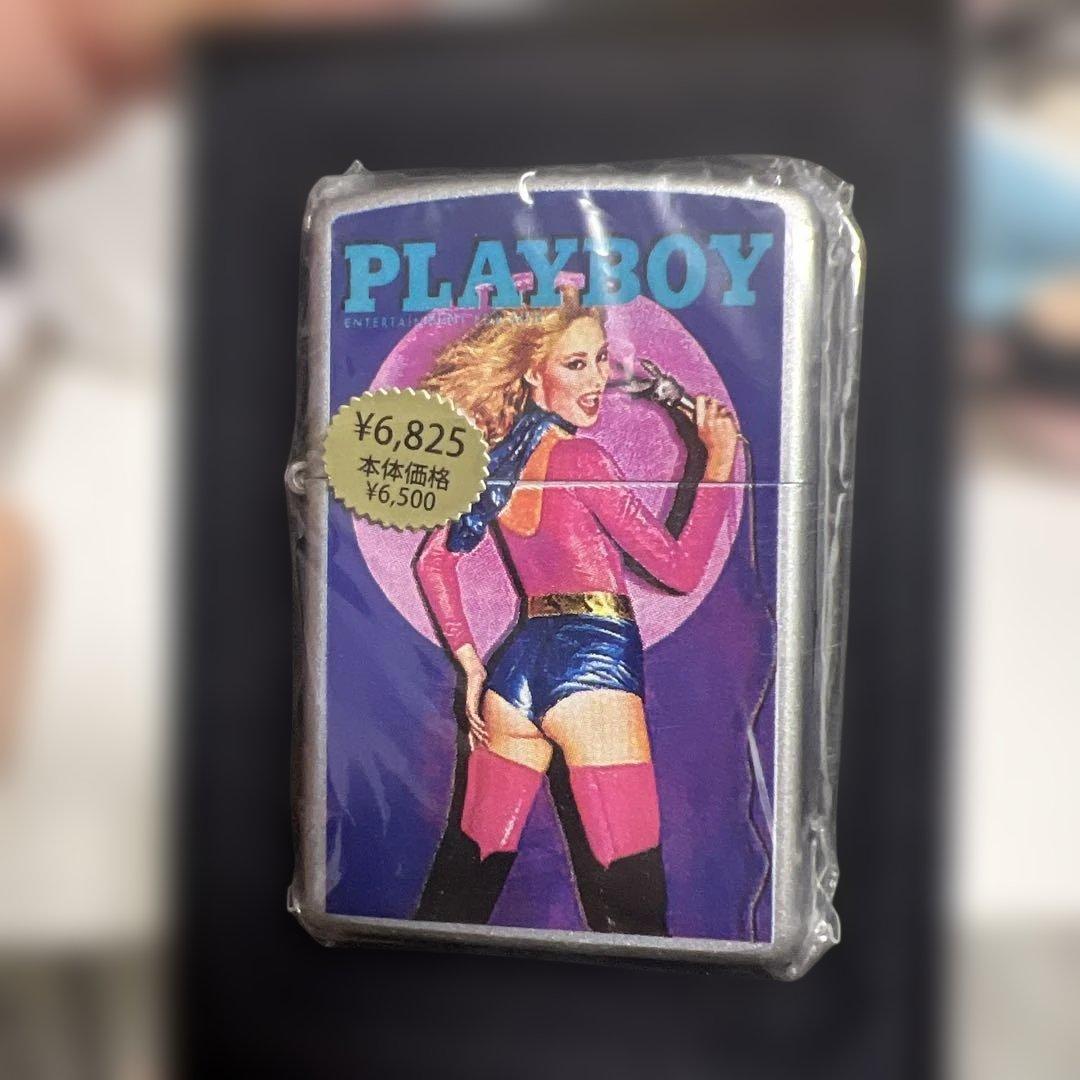 【未使用】ZIPPO PLAYBOY 2003年製 プレイボーイ ジッポー 箱付
