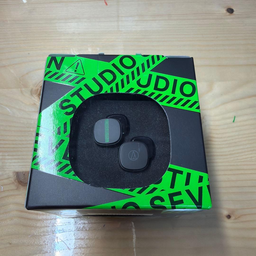 新品audio-technica ATH-SQ1TW SVN ワイヤレスイヤホン