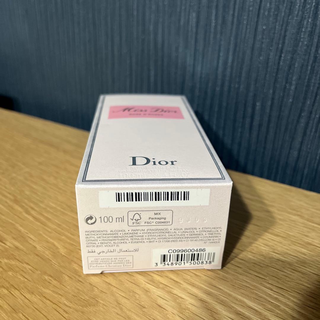 【未使用品】Miss Dior Rose N' Roses 100ml 香水