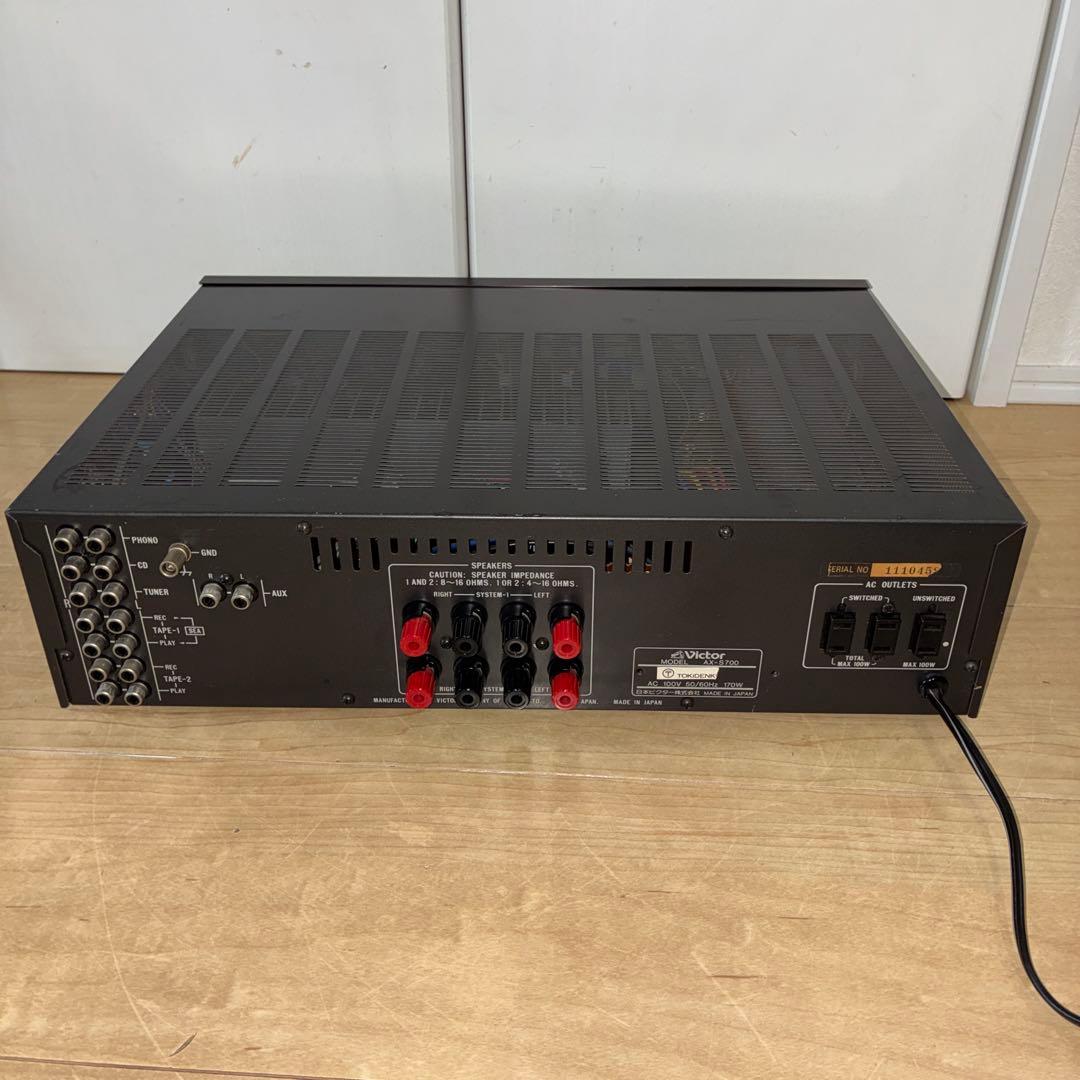 希少　動作品　ビクター　プリメインアンプ　AX-S700 動作良好です