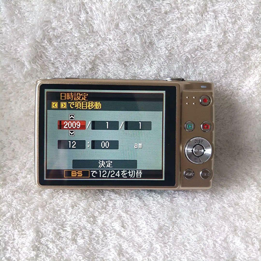 【動作確認済】CASIO カシオ EXILIM EX-Z400ゴールド