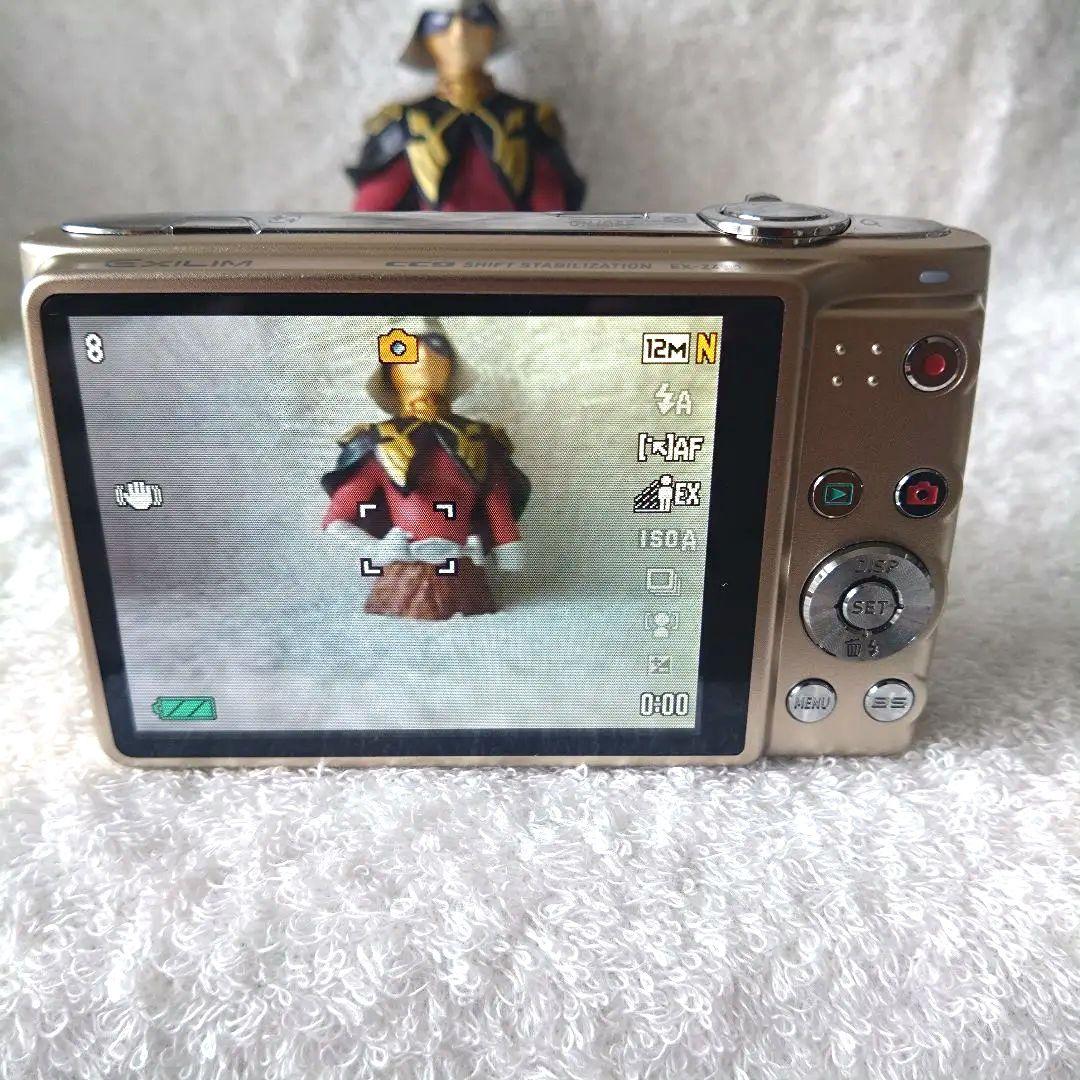 【動作確認済】CASIO カシオ EXILIM EX-Z400ゴールド