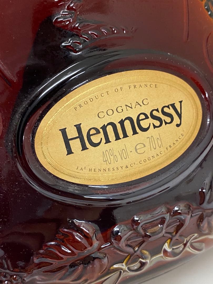 3-3414 Hennessy XO 金キャップ クリアボトル 700ml