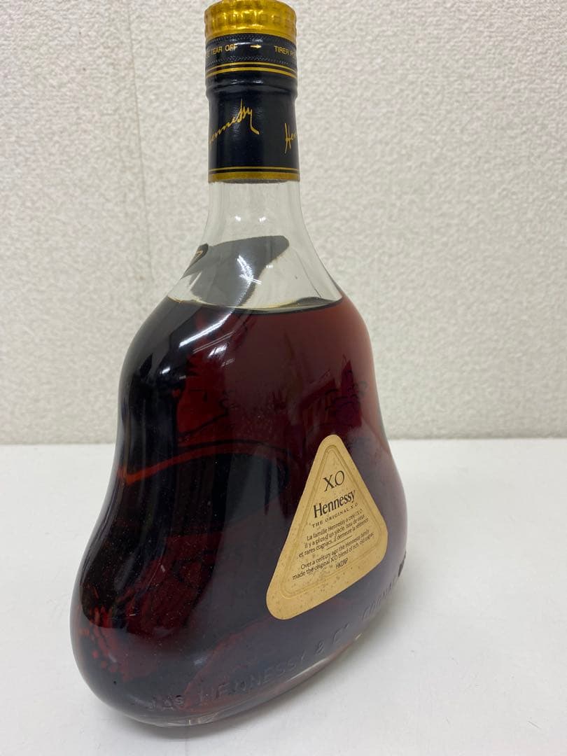 3-3414 Hennessy XO 金キャップ クリアボトル 700ml