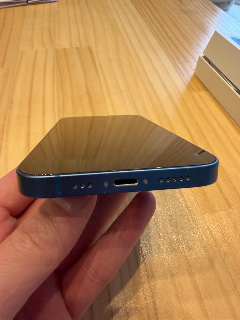 Apple iPhone 13 ブルー 256GB 本体と箱付き