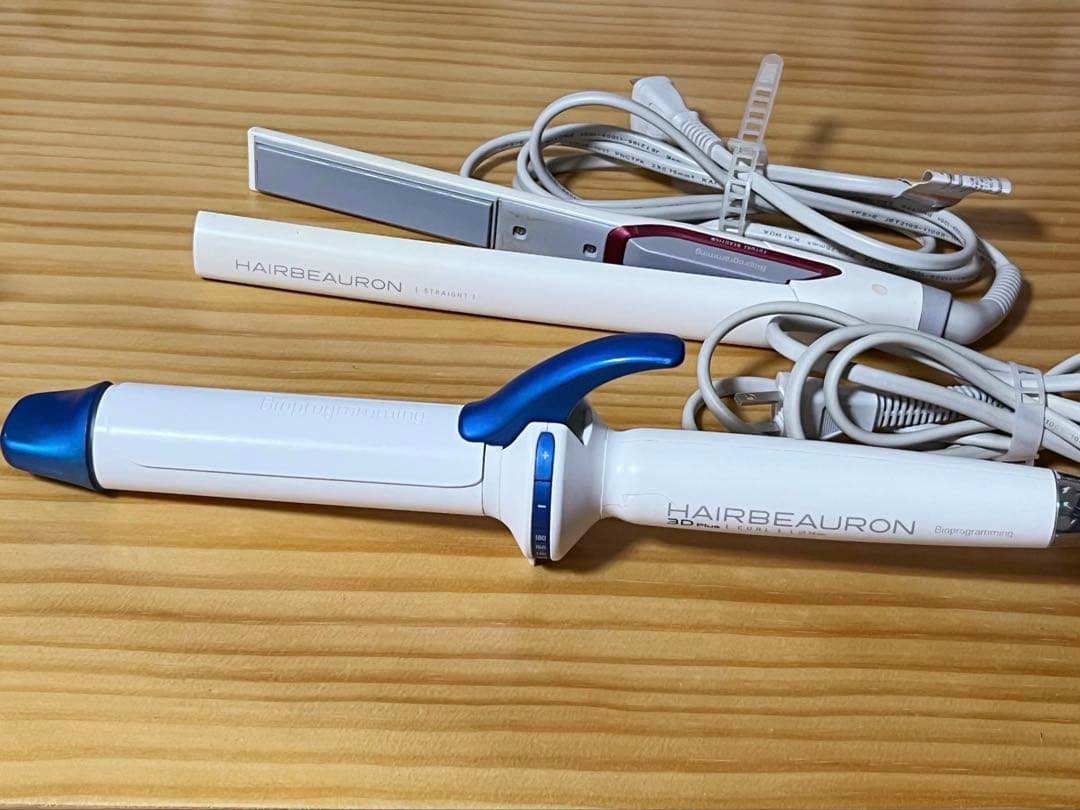 ヘアビューロン アイロン2D 、ヘアビューロン カール3Dplus 34mm