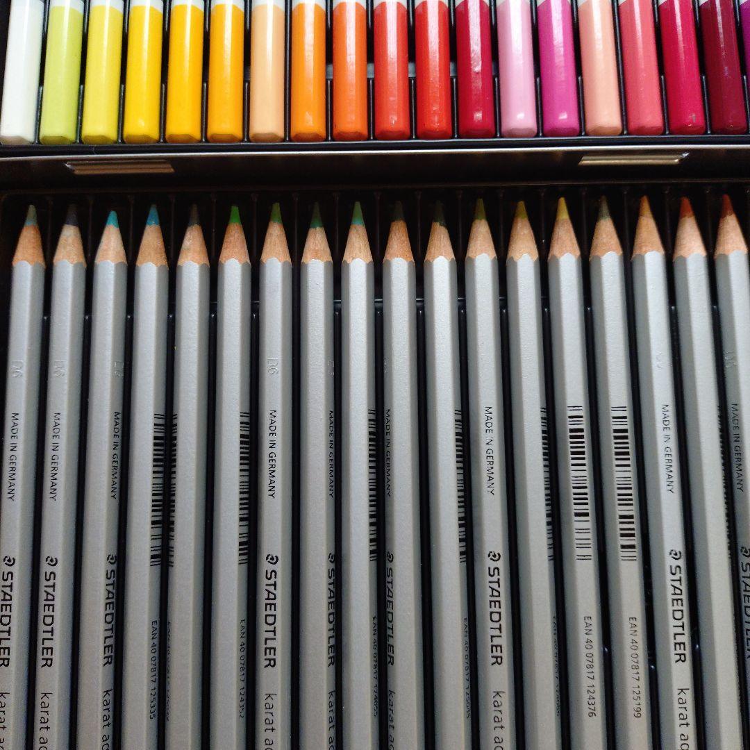 STAEDTLER karat aquarell 水彩色鉛筆　60色　高級色鉛筆