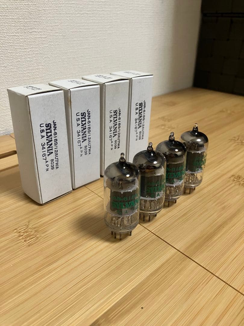 SYLVANIA JAN-6189/12AU7WA 真空管 4本セット