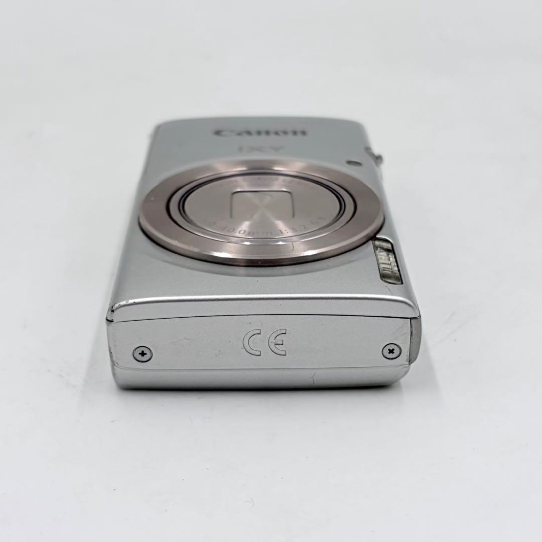 【動作品】Canon IXY 180 シルバー コンパクトデジタルカメラ