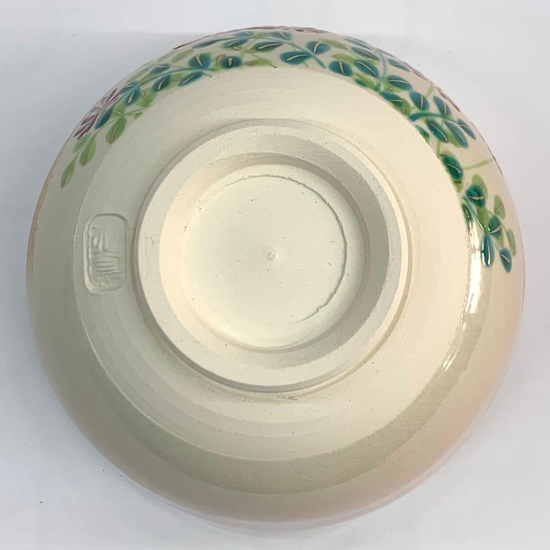 【茶碗　御本　レンゲ草に蜜蜂】加藤永真　紙箱