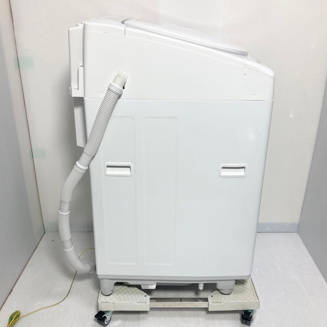 極美品 SHARP 縦型洗濯乾燥機 8kg ES-TX8K-W 2025年製