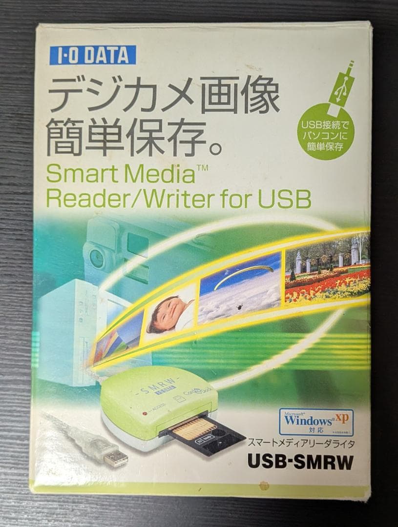 デジタルカメラ Fujifilm FinePix F401 + I-O DATA USB-SMR