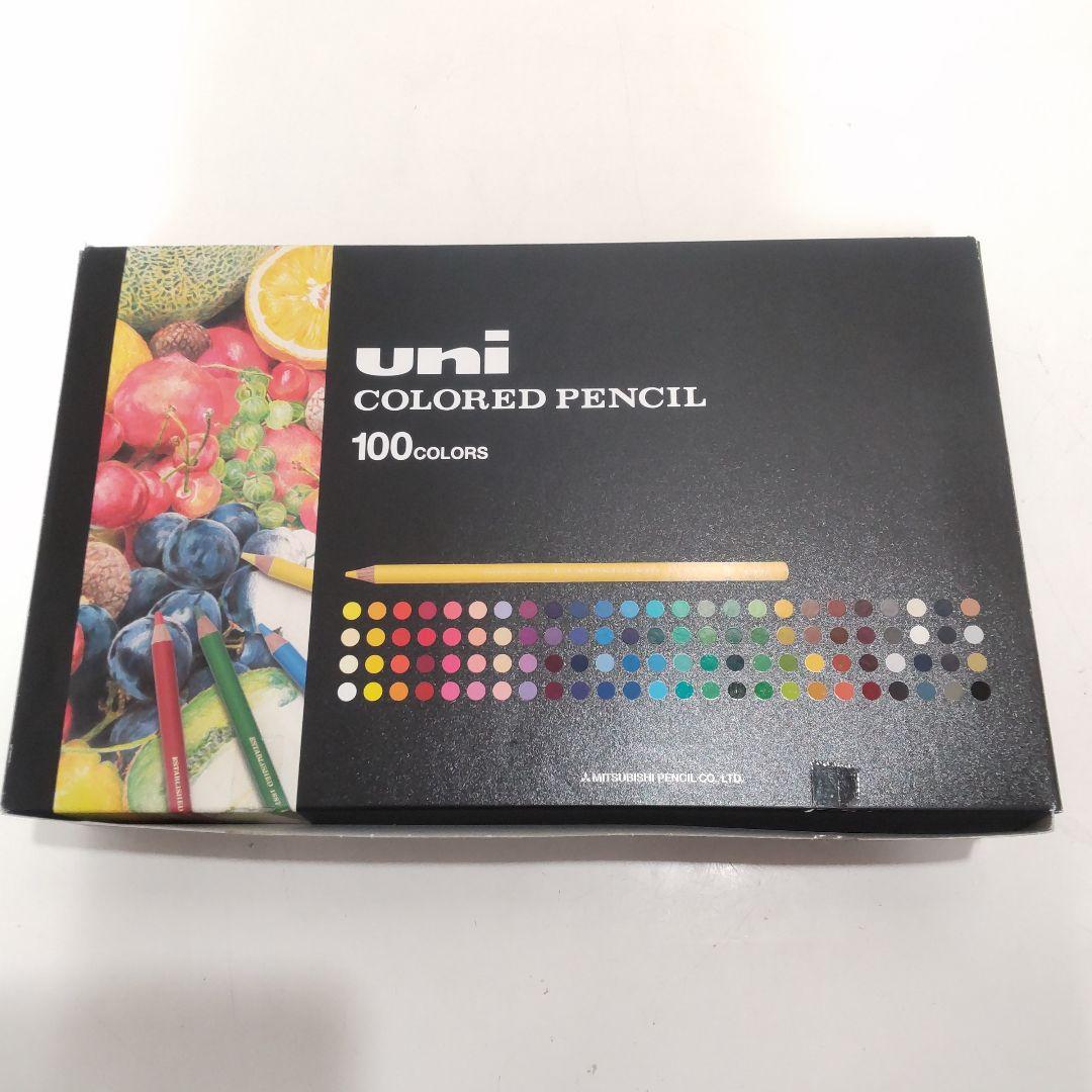 未使用　三菱鉛筆　uni ユニカラーペンシル　色鉛筆　100色　OJ5