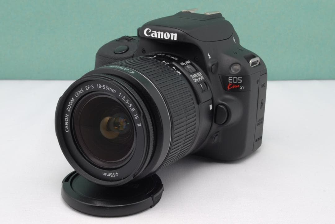 ☘️カメラデビューに✨️ Canon Kiss X7 一眼レフ 簡単操作 おまけ