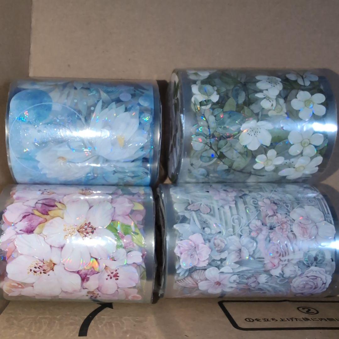 海外マステ　桜　葉　花等　当季限定出品あり　巻き売り　装飾マステ