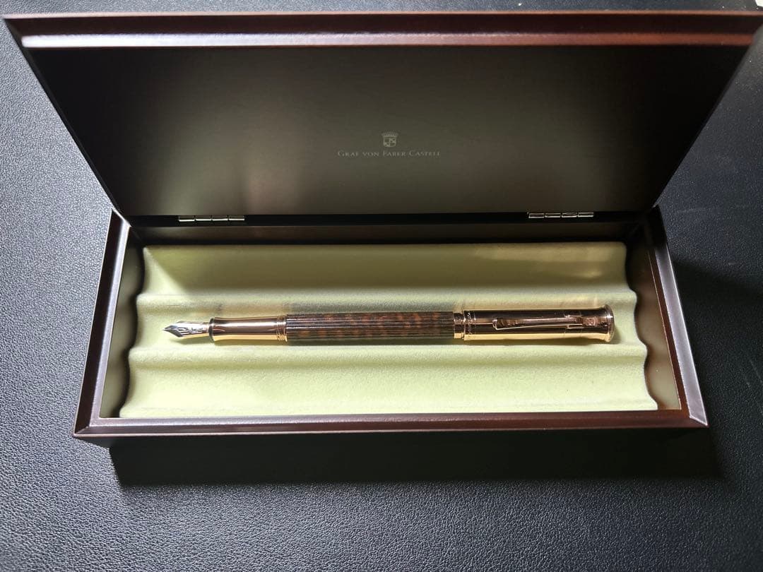 【限定】Graf von Faber-Castellスネークウッドローズゴールド