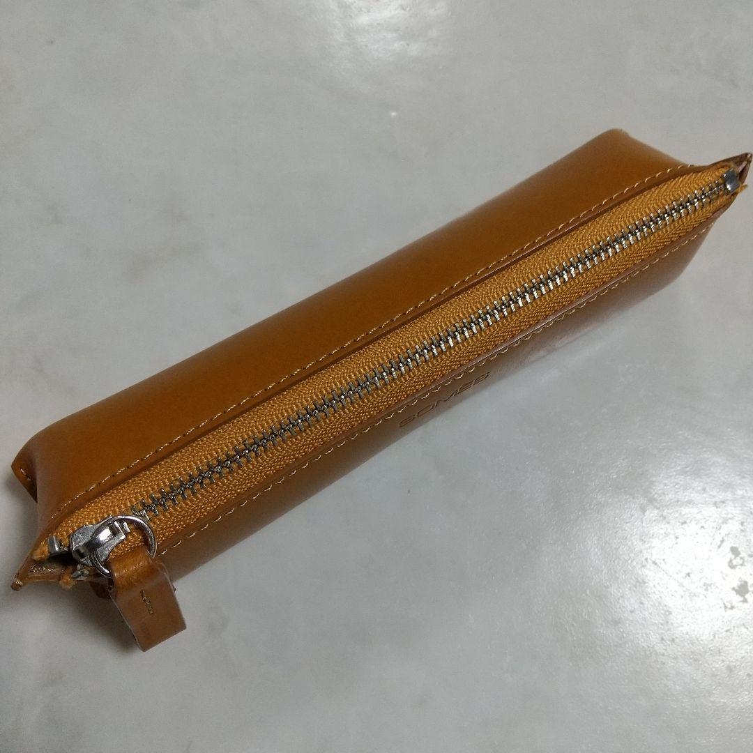美品 SOMES SADDLE ソメスサドル ロングサイズ ペンケース 筆箱