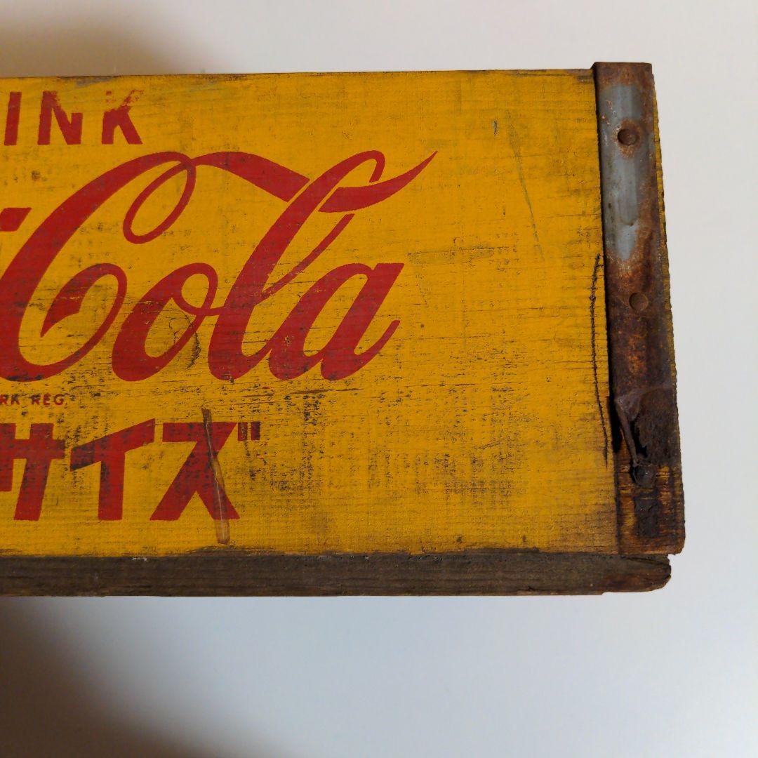 コカコーラ Coca-Cola 木箱 瓶ケース ボックス 昭和レトロ コーク