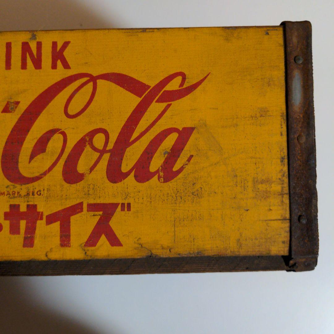 コカコーラ Coca-Cola 木箱 瓶ケース ボックス 昭和レトロ コーク