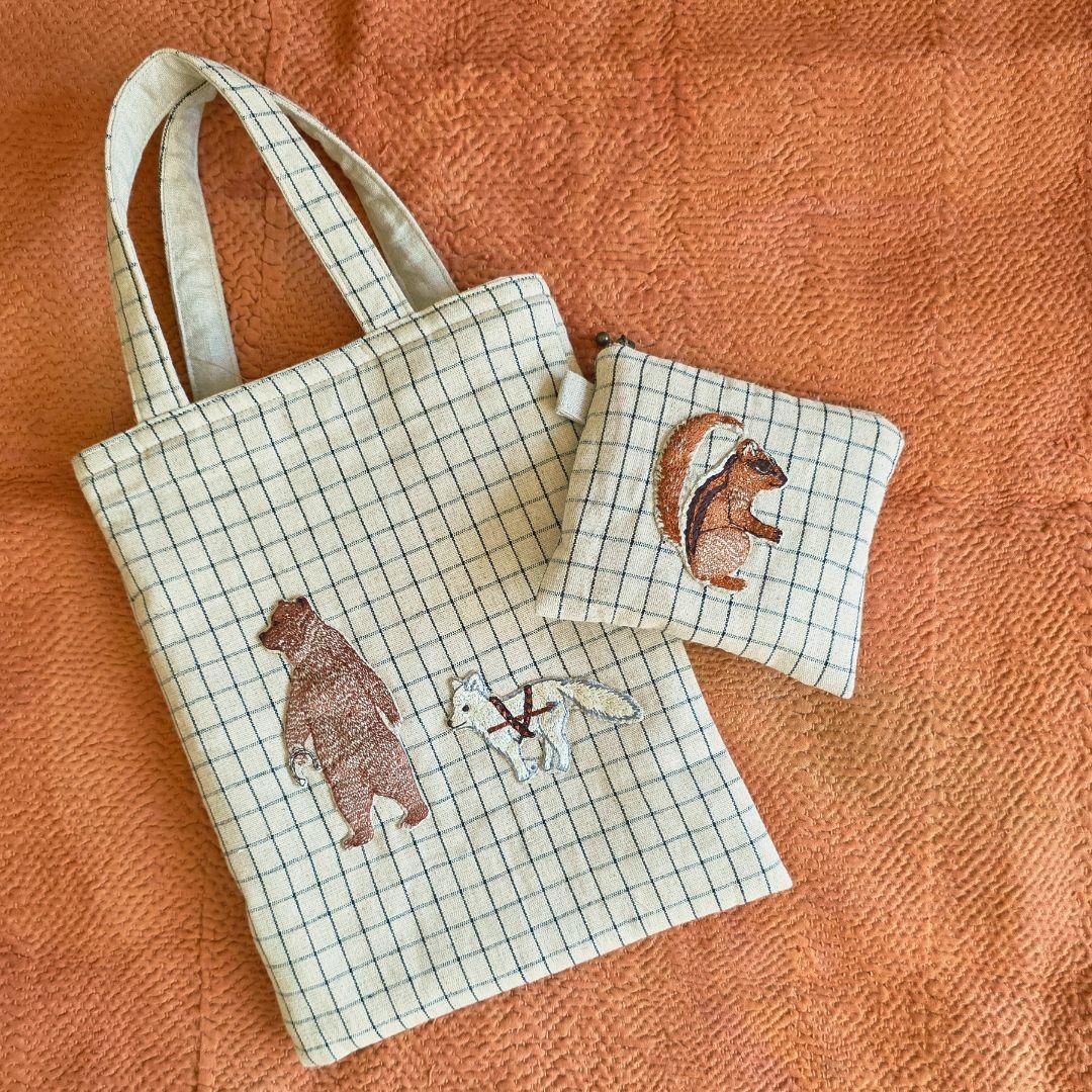❁ハンドメイドになります❁ CORAL&TUSK　トートバッグ