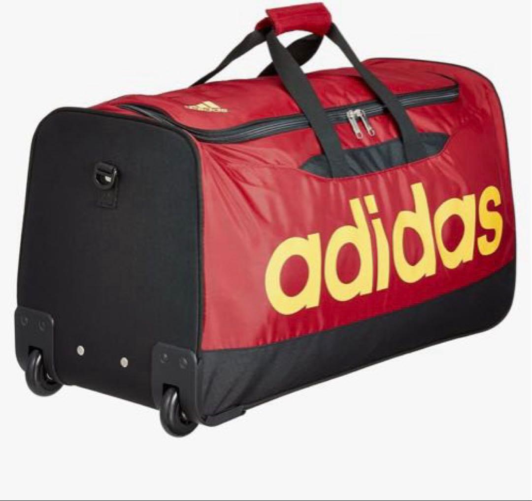adidas キャリーカート 50L 黒/赤　ACE