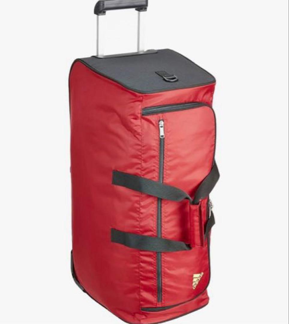 adidas キャリーカート 50L 黒/赤　ACE