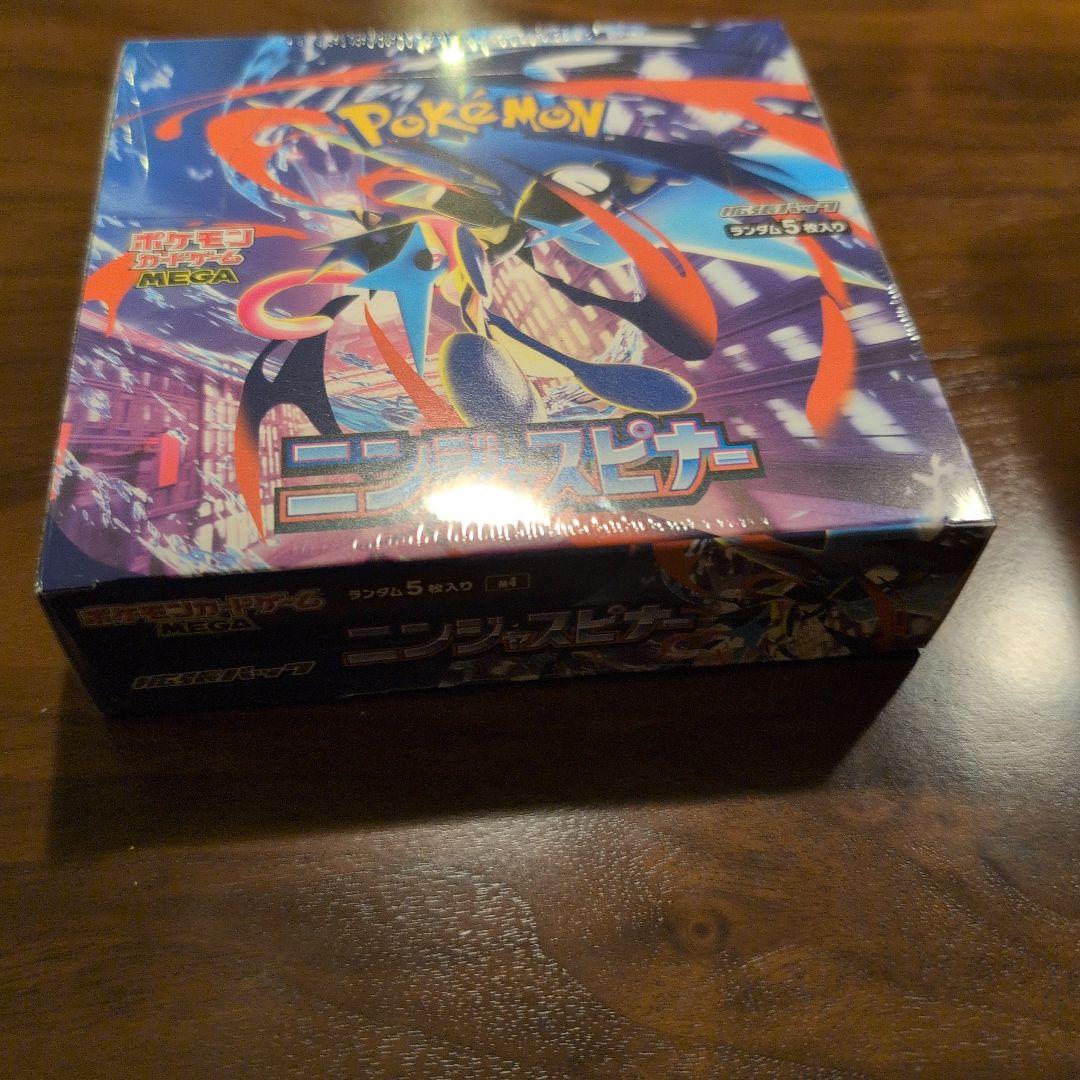 【新品未使用】 ポケモンカード　ニンジャスピナー 1BOX　シュリンク付き