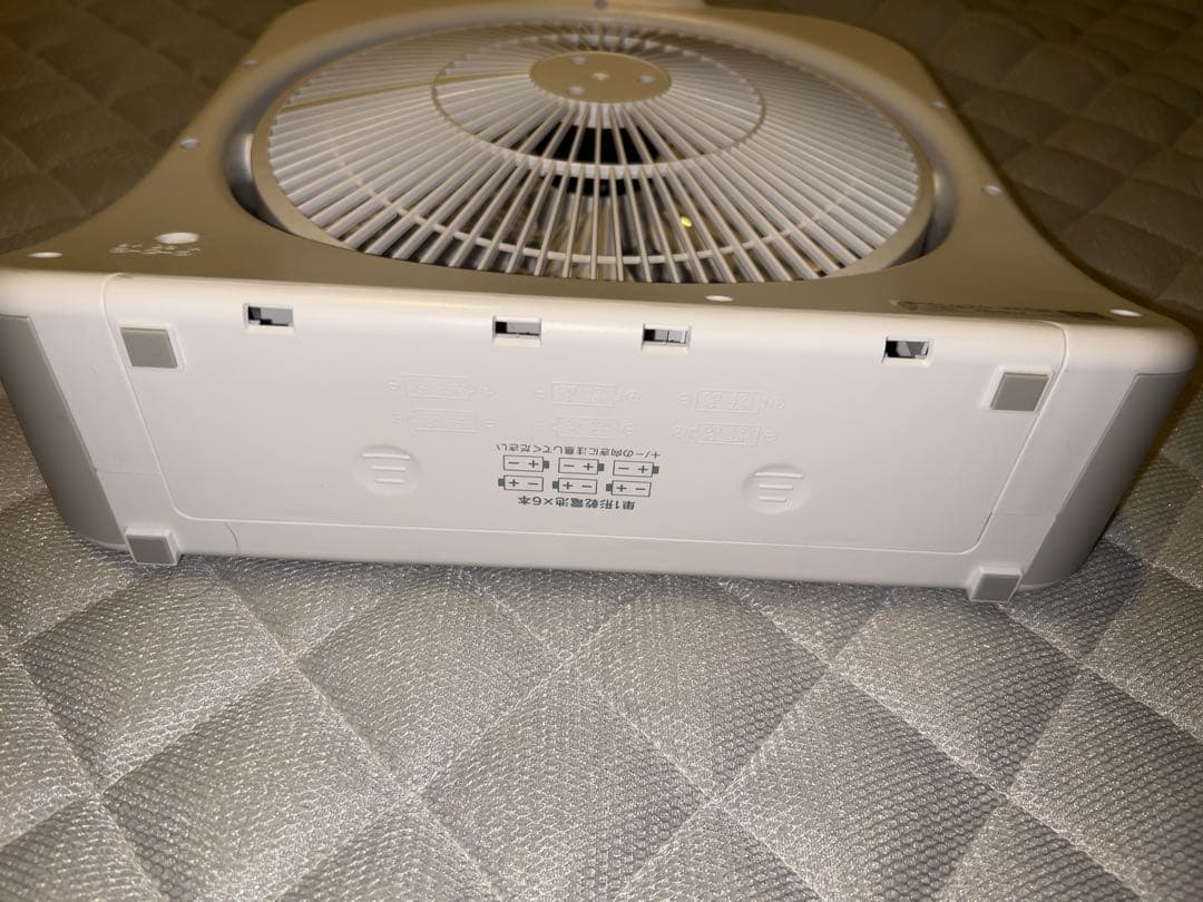 アピックス　2電源式スリムファン　2個　日常、災害、アウトドア