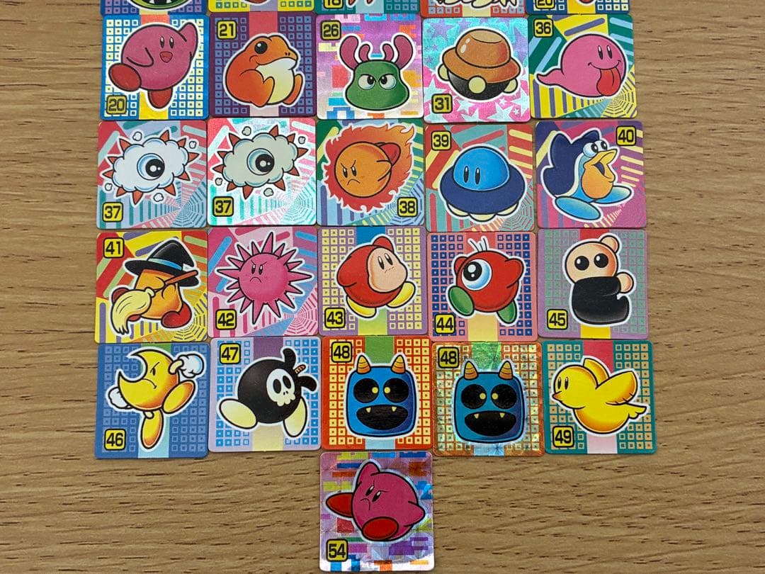 【中古】カービィのブロックボール ブロスカード 36枚セット