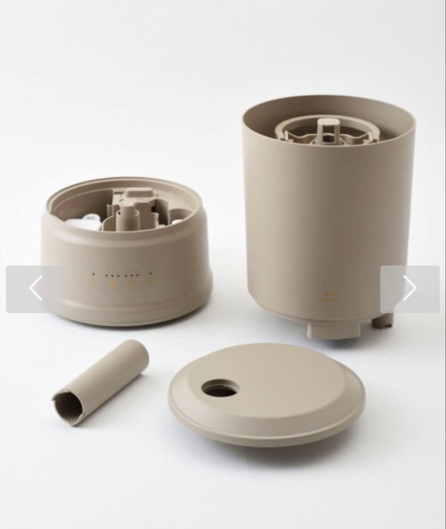 新品未使用 BRUNO ハイブリッド加湿器 COLUMN MIST グレージュ