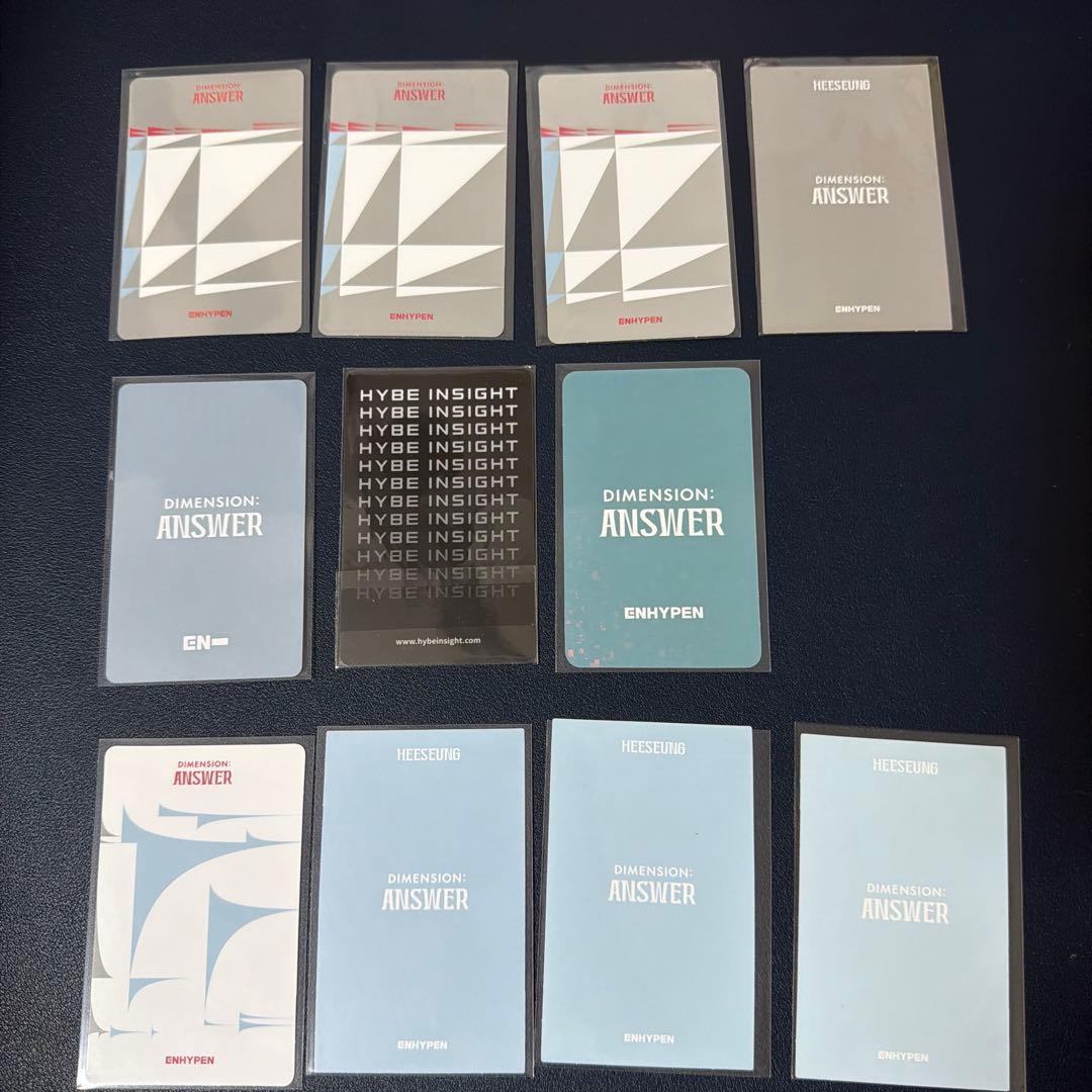 ENHYPEN ヒスン トレカ まとめ売り DIMENSION:ANSWER