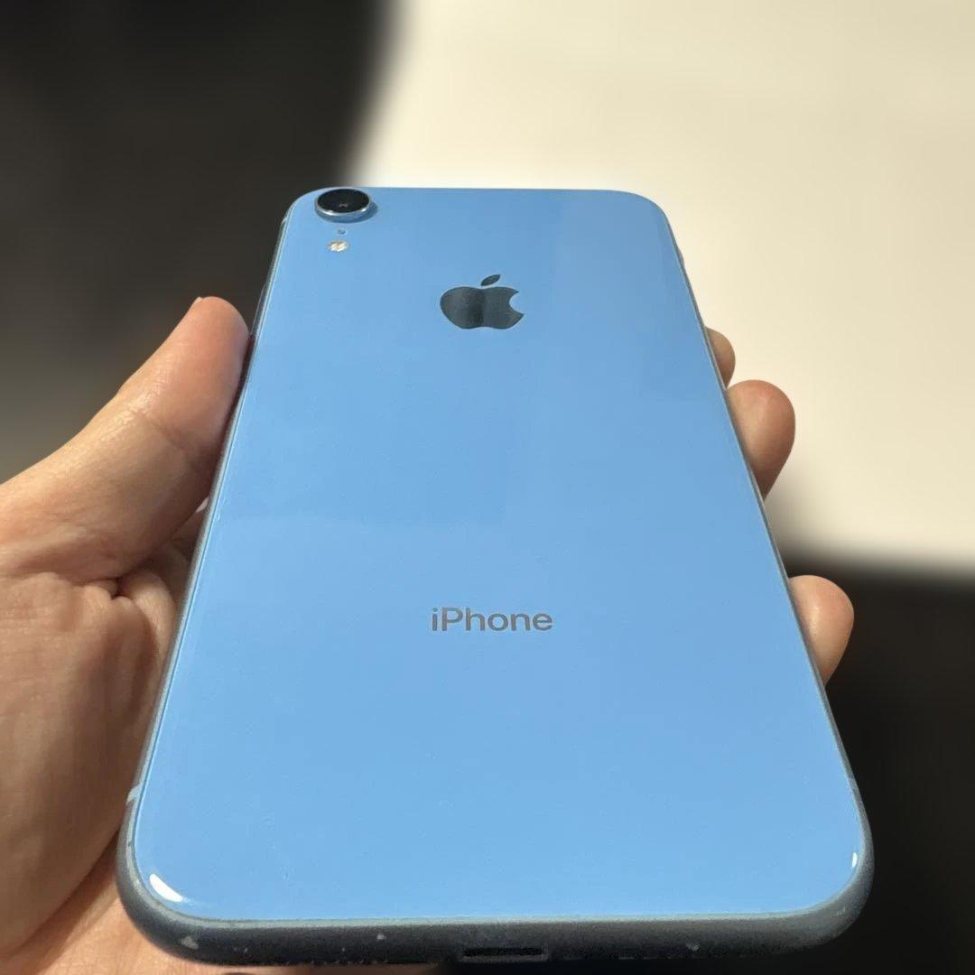 Apple iPhone XR ブルー 本体