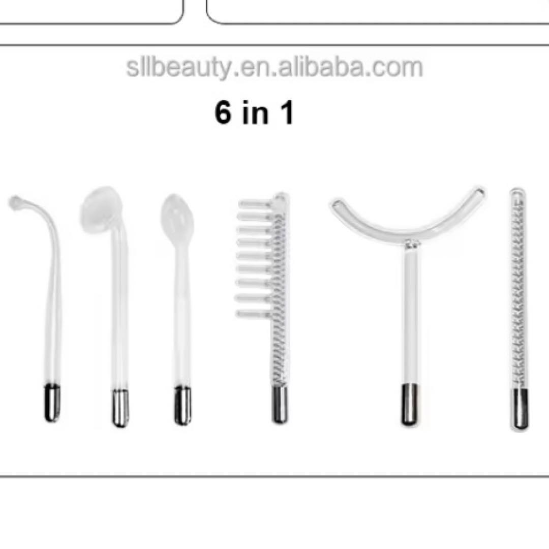 6in1 最新プラズマ美顔器　ブラック