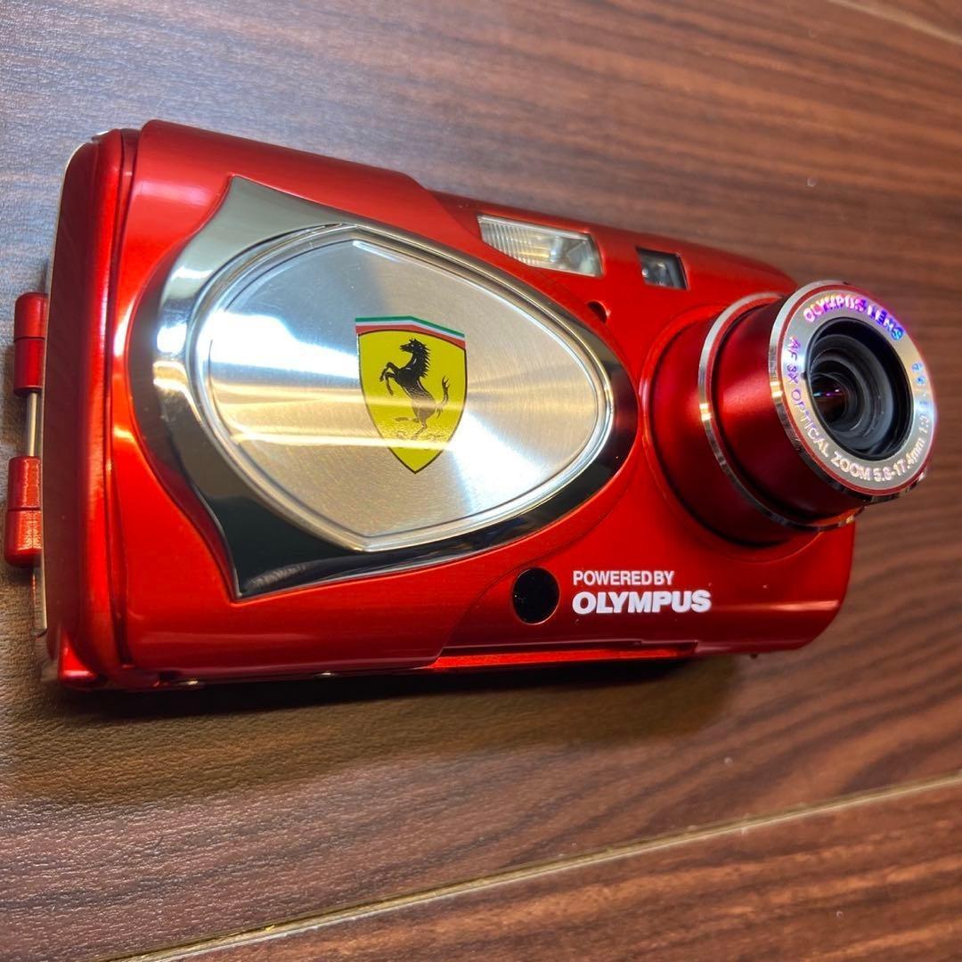 オリンパス フェラーリ デジタル 2003 限定 デジカメ ほぼ新品 5744