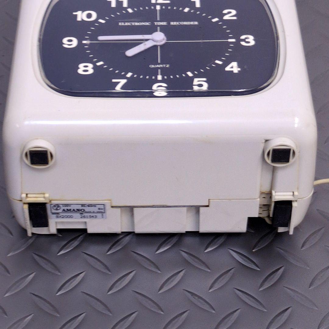 AMANO BX2000 電子タイムレコーダー