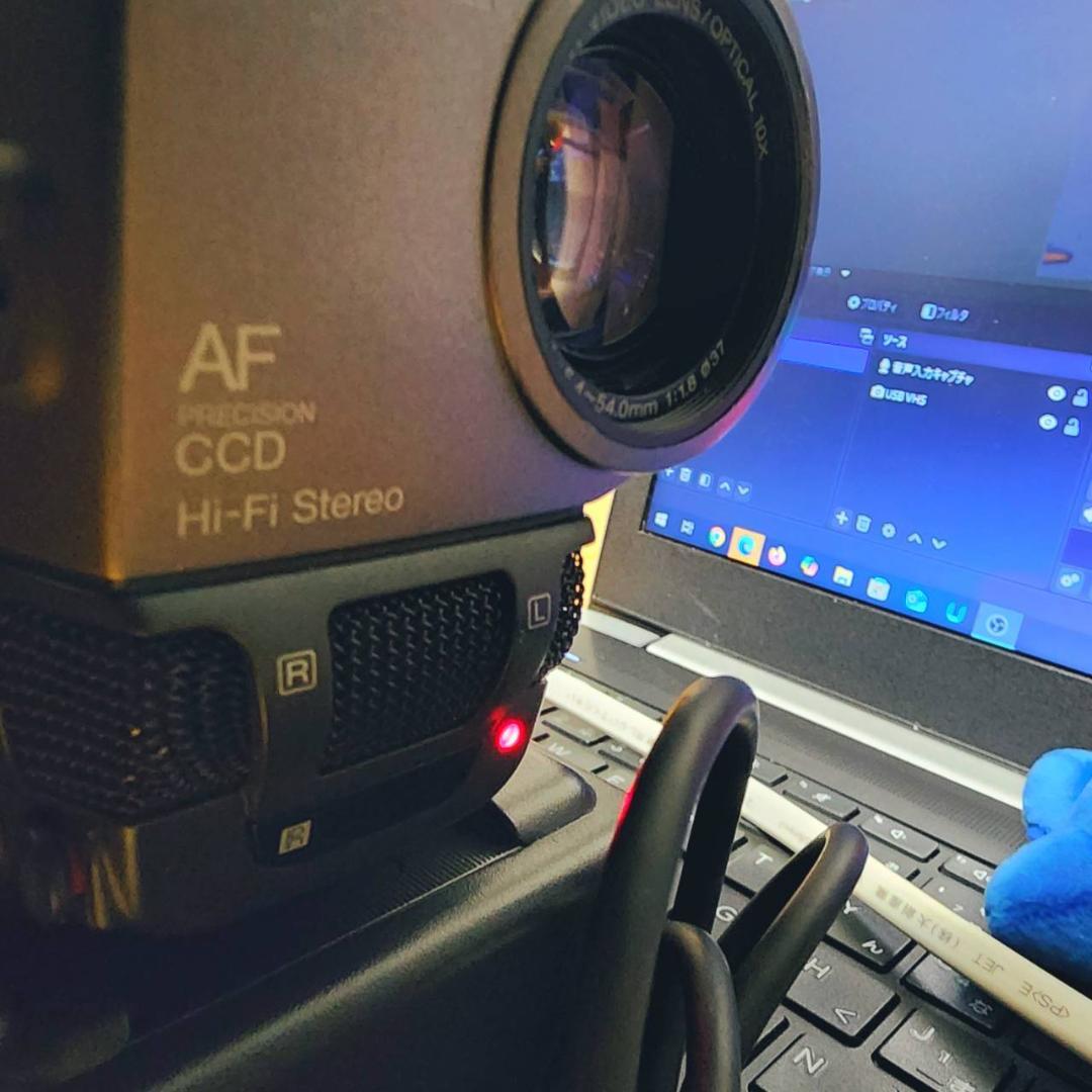 【動作確認済】高画質 SONY Hi8 ビデオカメラ クレードル セット