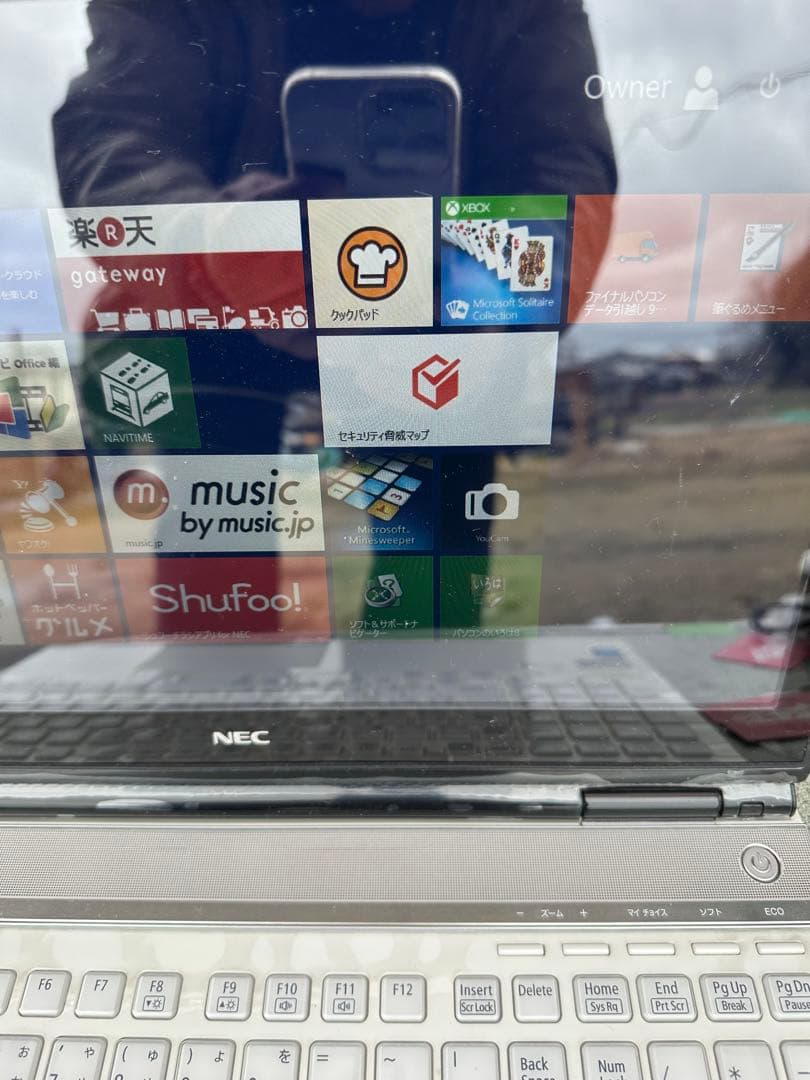 Core i７・オフィス２０１６！NEC LL750/M ホワイト ノートPC