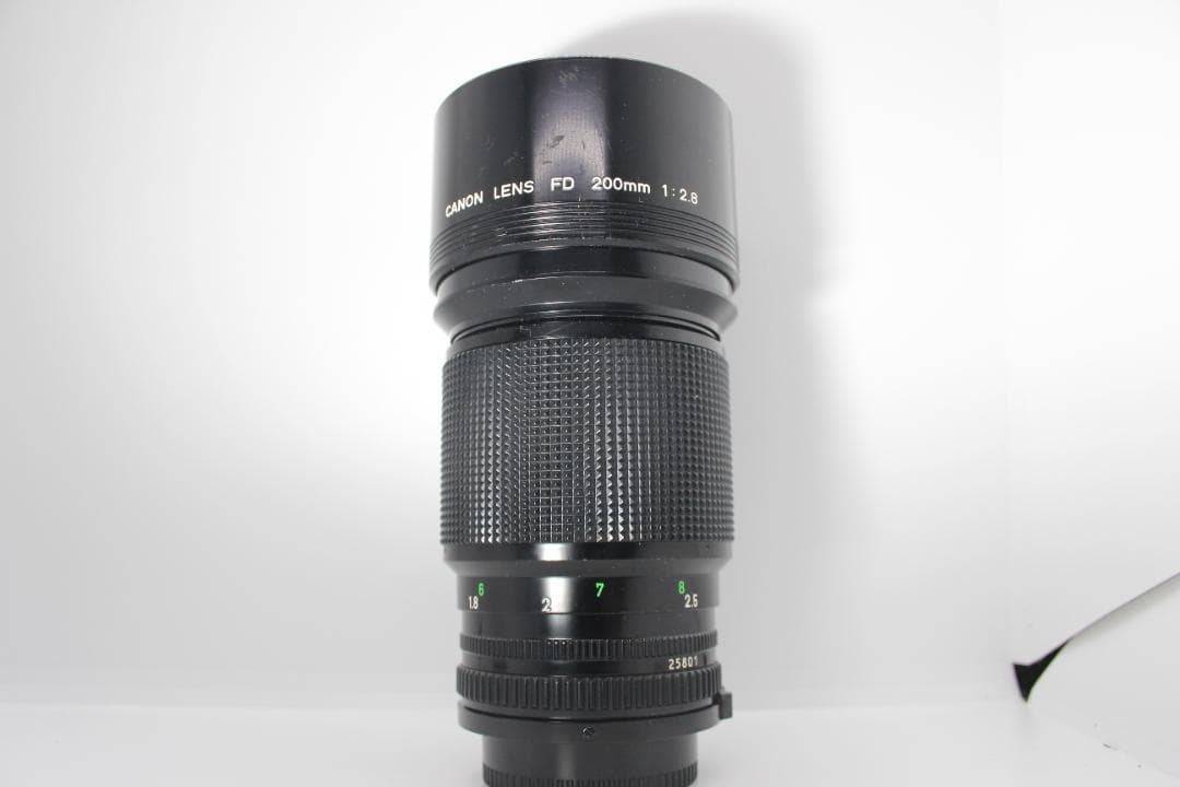 （美品）Canon New FD NFD 200mm f/2.8