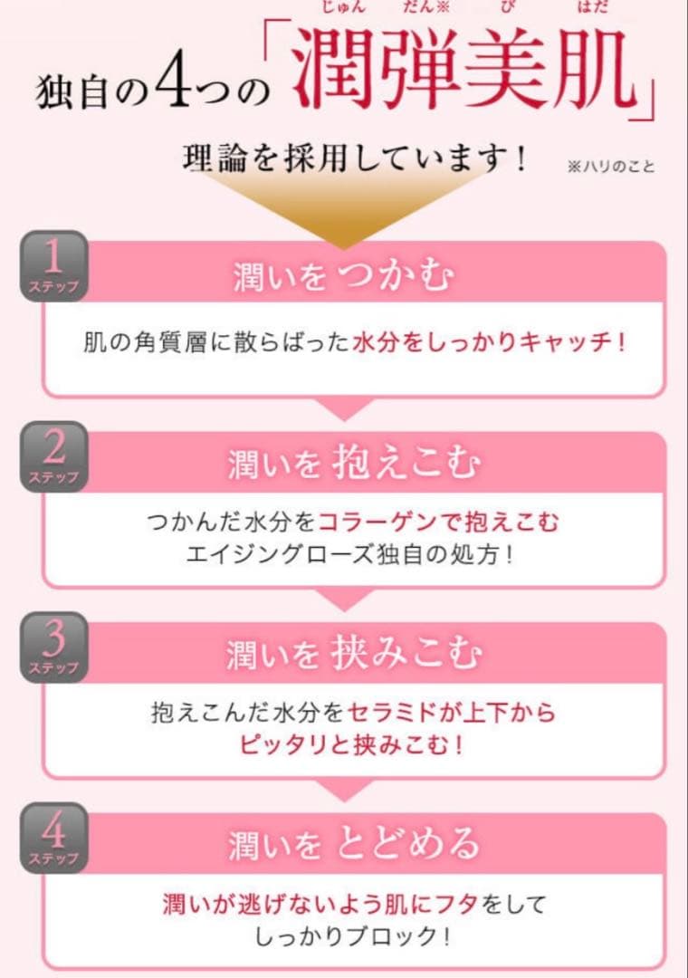 エイジングローズ エイジングリフト-R オールインワンジェルクリーム 4個セット